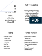 Cryptography and Network Security Overview & Chapter 1