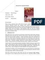 Resensi Novel Azab Dan Sengsara