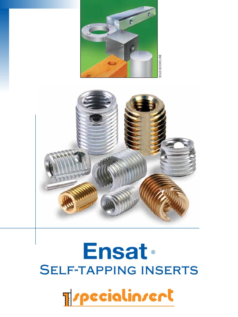 Catalogo ENSAT ING 2 Definitivo | PDF | Screw | Machining