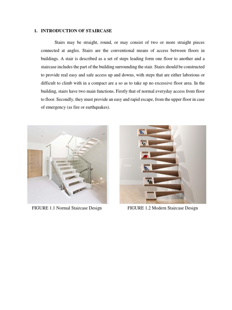 Staircase Design and Load Distribution | PDF | Stairs | Components