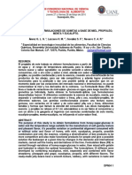 Desarrollo de gomitas funcionales a base de miel