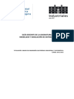 Modelado y Simulacion de Sistema UPCT PDF