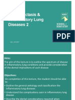 Bronchiectasis and Inflammatory Lung Diseases 2 (Lecture)