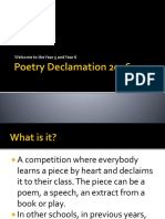 Poetry Declamation 2k16