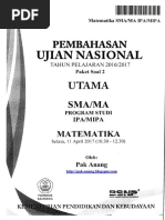 Download Pembahasan Soal UN Matematika SMA IPA 2017 Paket 2pdf by eka SN364126363 doc pdf