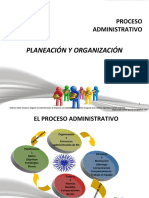 Proceso Administrativo Planeacin y Organizacion