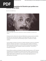 As Manias Esquisitas de Einstein Que Podem Nos Ensinar Lições Úteis