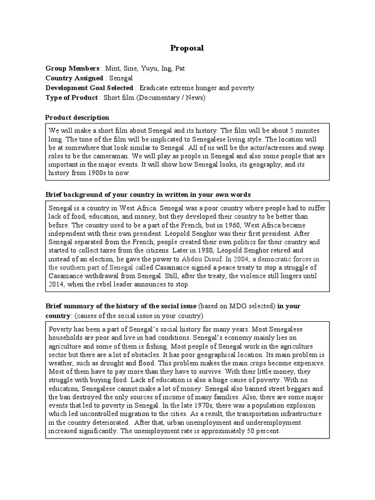Proposal History 2nd 1 | PDF | Social Science