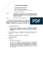 Informe de Conformidad Evaluacion