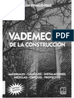 Vademecum de La Construcción - Juan Bermejo Polo PDF