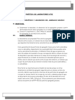 Peso Especifico y Absorcion Del Agregado Grueso