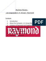 Family Owned Business Houses: J. K. Group) - Raymond: The Singhanias (
