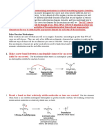 Make A New Bond Between A Nucleophile (Source For An Arrow) and An Electrophile (Sink For An Arrow)