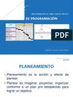 Programación de obra con MS Project: Métodos clave