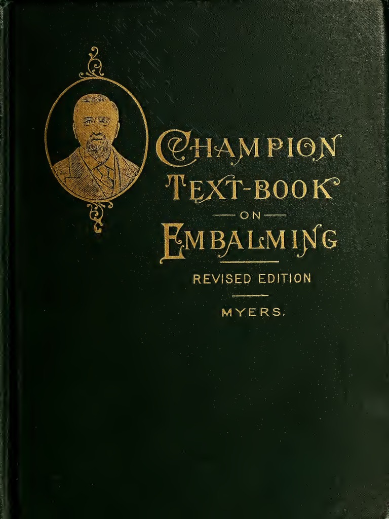 The Champion Text Book On Embalming 1908 | PDF | Common Carotid Artery ...