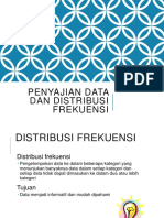 Penyajian Data Dan Distribusi Frekuensi