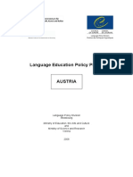 Austria-Language Policy Austria