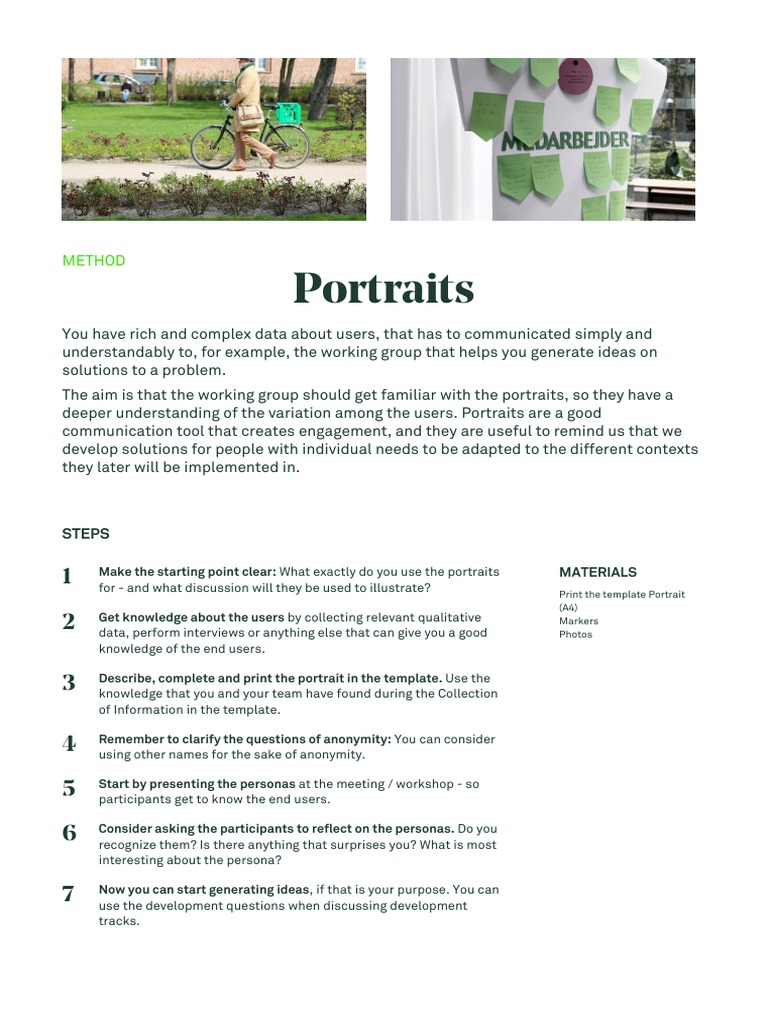 Portraits | PDF | Career & Growth | Art