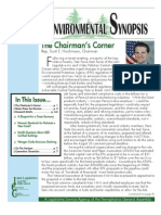August 2010 Environmental Synopsis