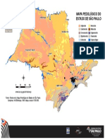 Mapa Pedologico Solos Estado de Sao Paulo