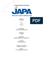 Tarea 2 Medologia II (YAMILKA)