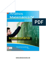 Análisis Matemático 4 - Eduardo Espinoza Ramos (Solucionario) PDF
