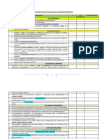 Lista de Cotejo para Evaluar Planeación Didáctica