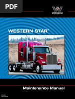 Western Star Maintenance Manual