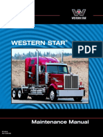 Western Star Maintenance Manual