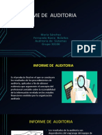 Informe de Auditoria