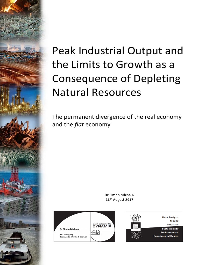 Peak Industrial Output and The Limits To Growth As A Consequence of
