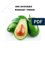 Buah Avocado Berkhasiat Tinggi