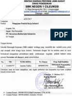 Surat PKL