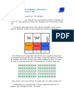 Agrupamiento de Unidades y Decenas y Formación Del Número 100