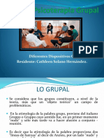 Exposición de Terapia Grupal