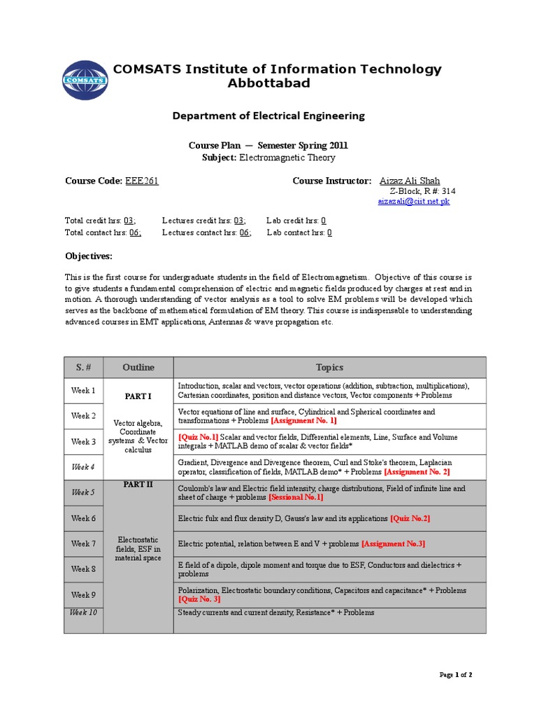 1-emt-course-outline-magnetic-field-maxwell-s-equations
