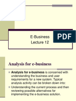 Chapter 11 Analysis & Design