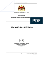 KBSM Arc and Gas Welding Syllabus Guide