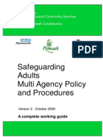 Plymouth City Council: Safeguarding Adults Multi-Agency Policy and Procedures