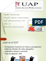 Igv y Ir ( Diapositivas)