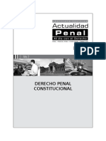 Marzo 2016: Derecho Penal Constitucional