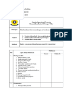 Standar Operasional Prosedur Memandikan Pasien