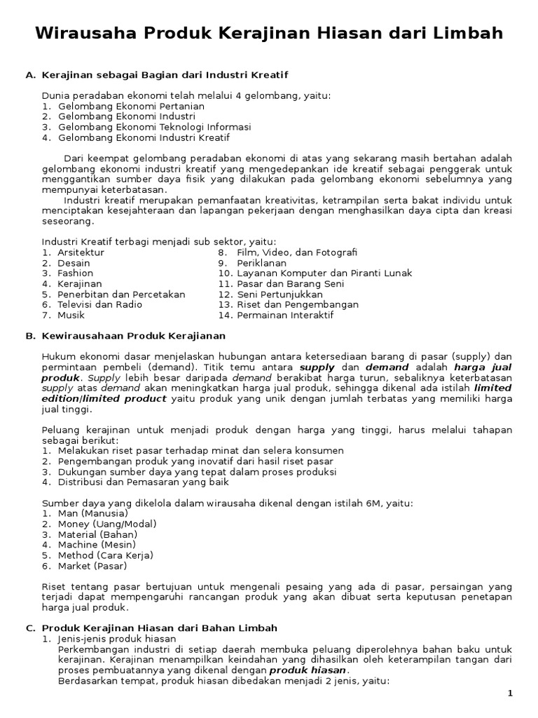 Ringkasan Materi Pku Kelas 12 Smt 1 Kurtilas