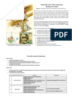 Main Inlet Valve Inspection