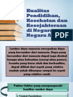 Kualitas Pendidikan, Kesehatan Dan Kesejahteraan Di Negara-Negara