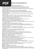 Download Environmental Law Questions by amitkrpandey SN36419674 doc pdf