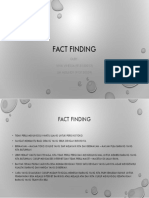 Fact Finding Manajemen Industri