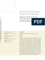 Structural Basis of Integrin Regulation and Signaling