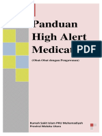 Panduan High Alert Medication