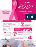 Outubro Rosa- Combate ao câncer  